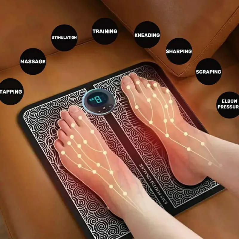 Foot massager mat