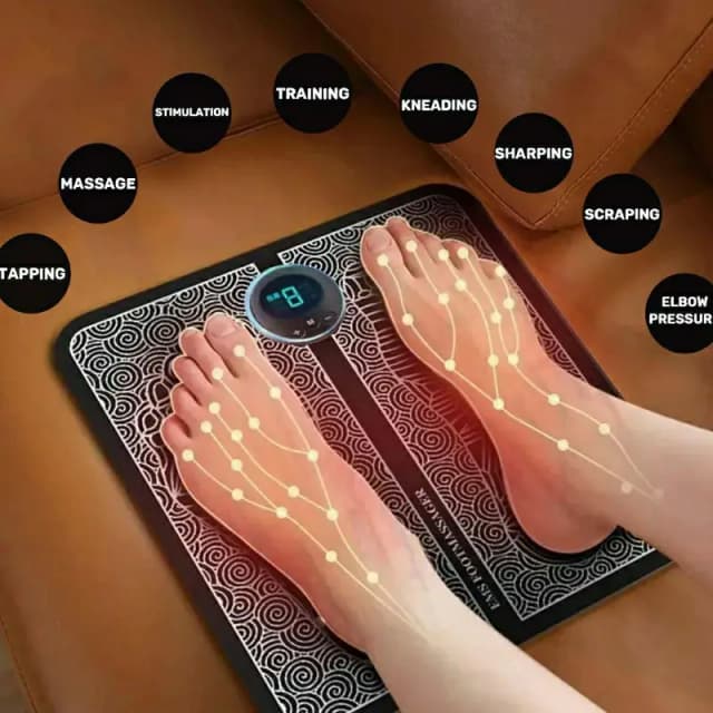 Foot massager mat