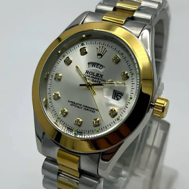 Rolex Mens Wrist Day And Datejust Perpetual Watch