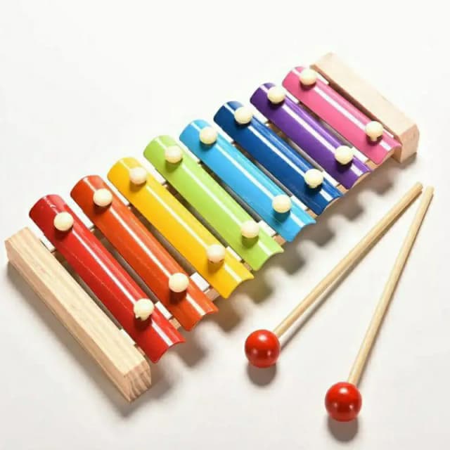 Wooden xylophone for kids