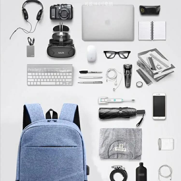 Unisex oxford backpack