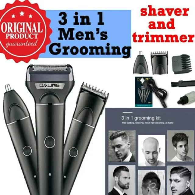 3 in 1 electric hair removal Men's shaver